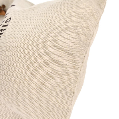 Hermes Beige Gold Toile Chevrons Aline MM Shoulder Bag