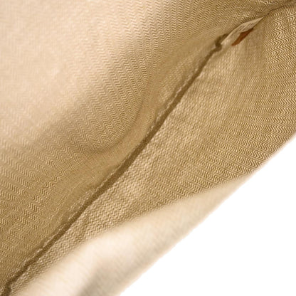 Hermes Beige Gold Toile Chevrons Aline MM Shoulder Bag