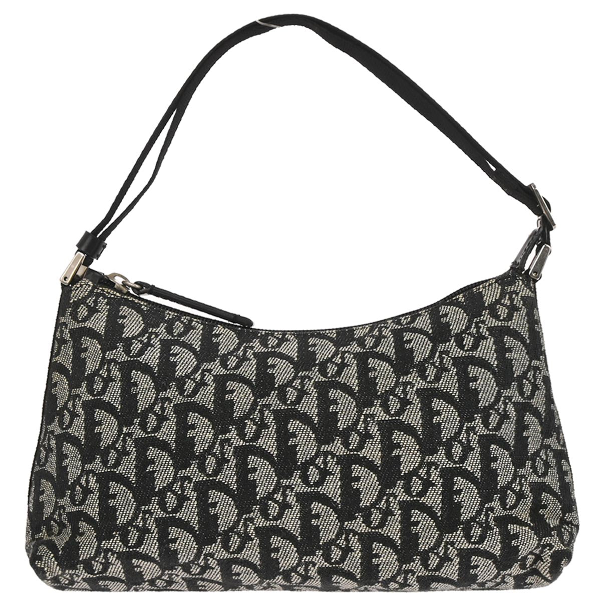 Christian Dior Black Canvas Trotter Handbag