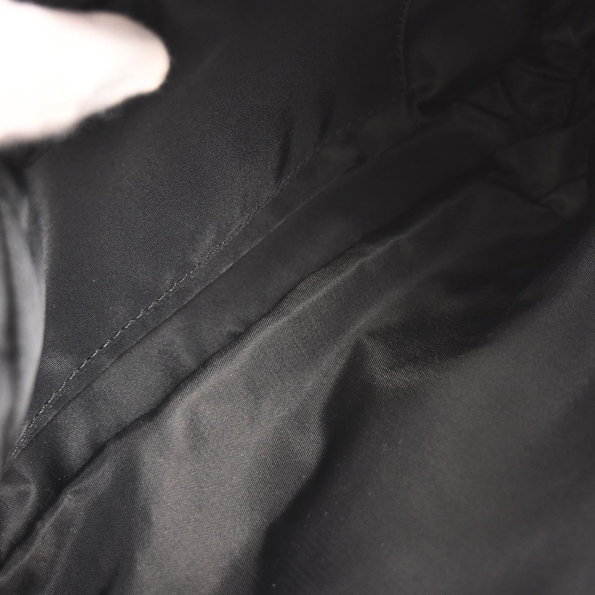 Christian Dior Black Canvas Trotter Handbag