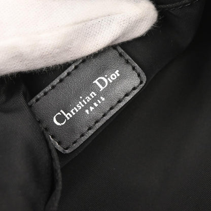 Christian Dior Black Canvas Trotter Handbag