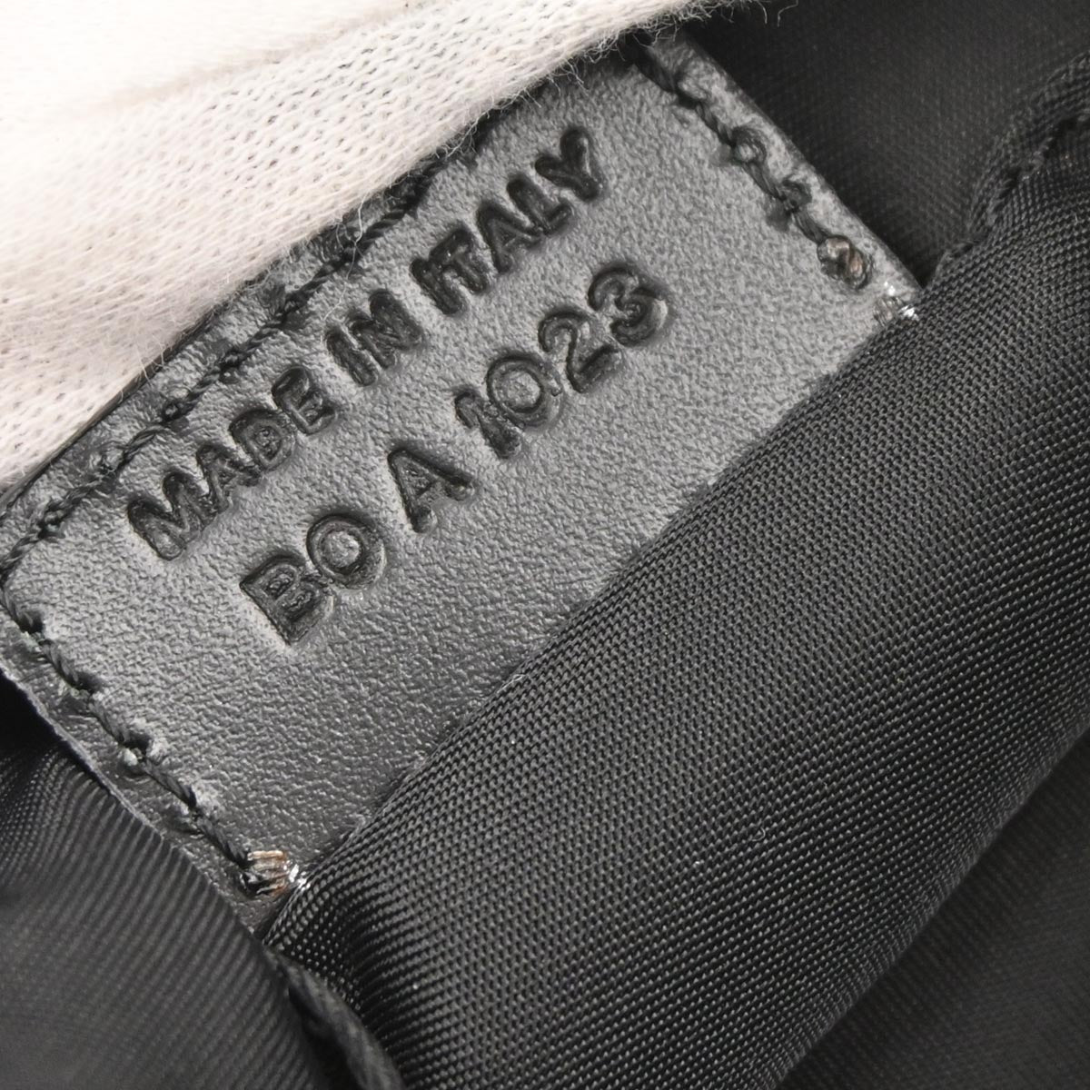 Christian Dior Black Canvas Trotter Handbag