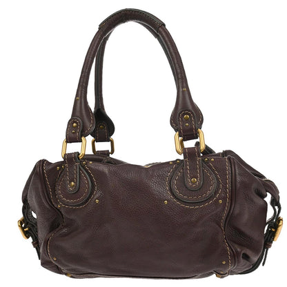 Chloe Brown Paddington Front Pocket Handbag