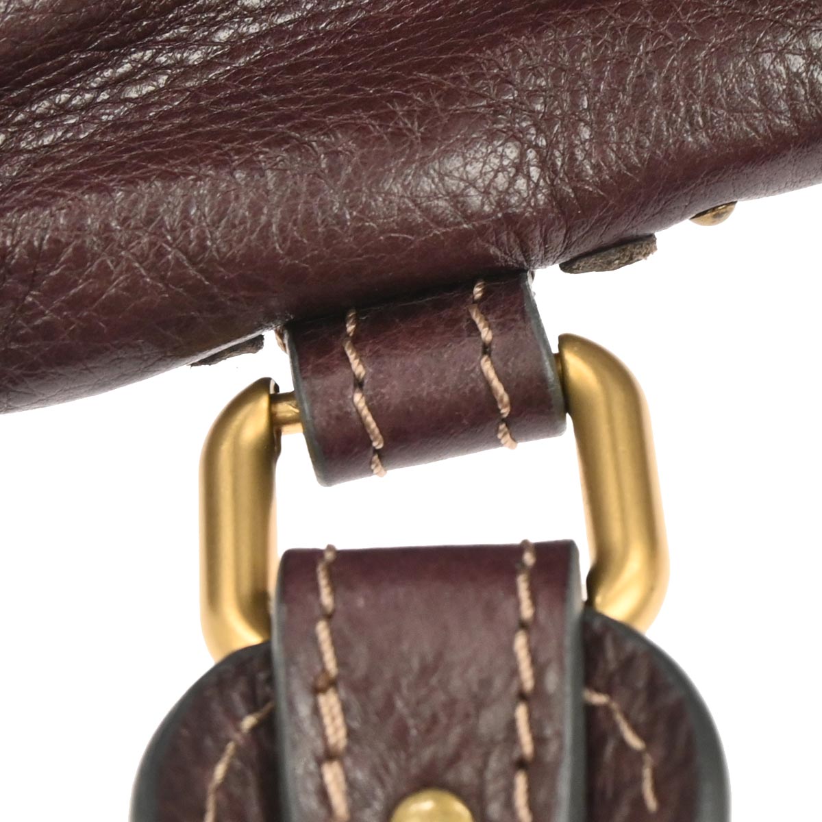 Chloe Brown Paddington Front Pocket Handbag