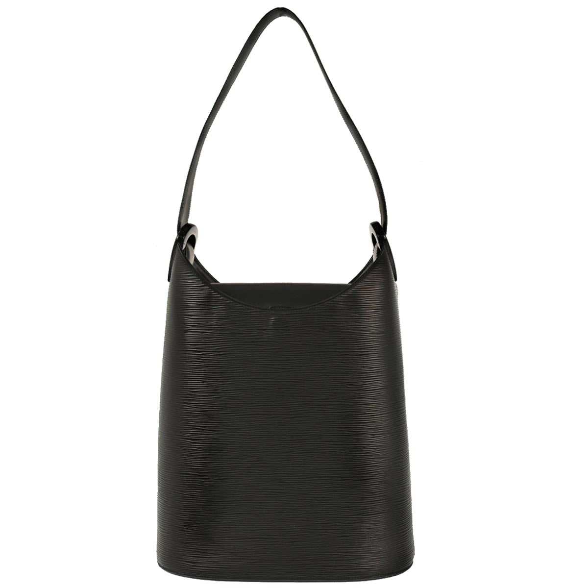 Louis Vuitton Black Epi Verseau Shoulder Bag M52812