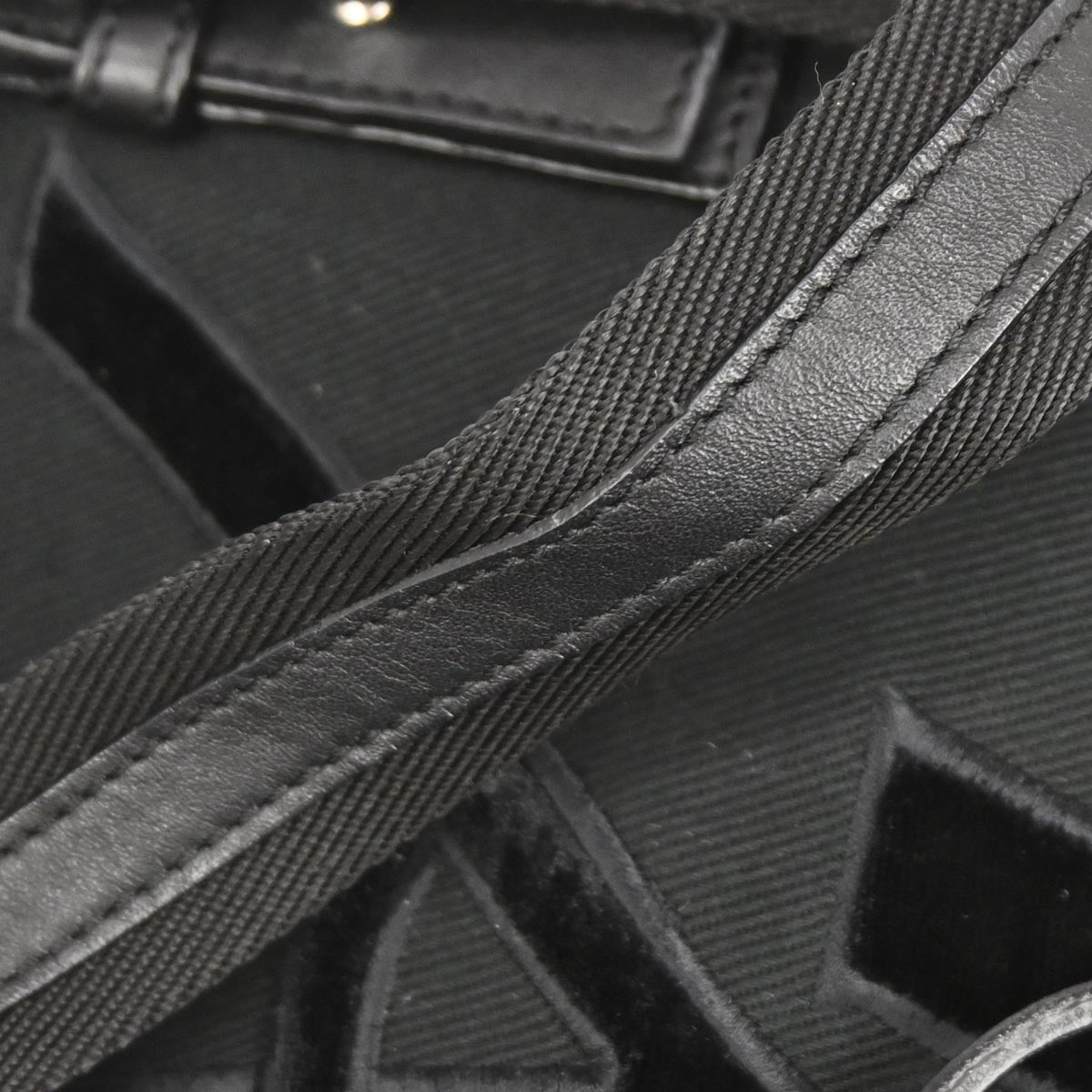 Yves Saint Laurent Black Kahala Tote Bag