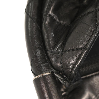 Chanel Black Lambskin Hula Hoop Small Handbag
