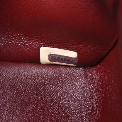 Chanel Black Lambskin Turnlock Mini Full Flap Shoulder Bag