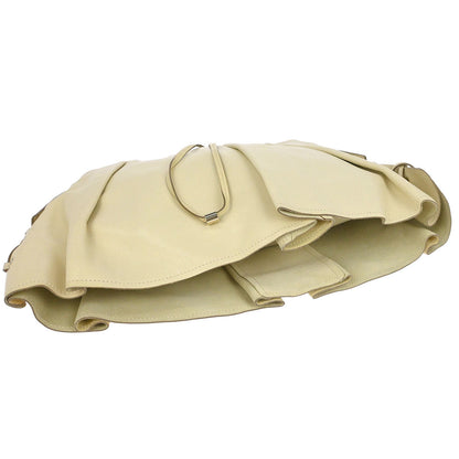 Yves Saint Laurent Ivory Large Mombasa Handbag