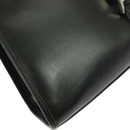 Gucci Black Leather Jackie Handbag