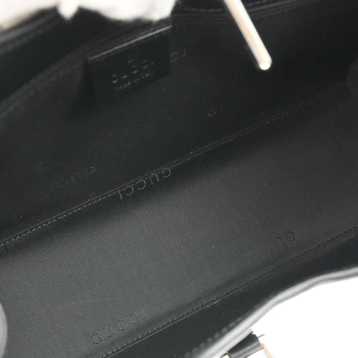 Gucci Black Leather Jackie Handbag