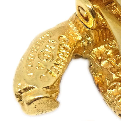 Chanel CC Clip-On Earrings Gold 93A