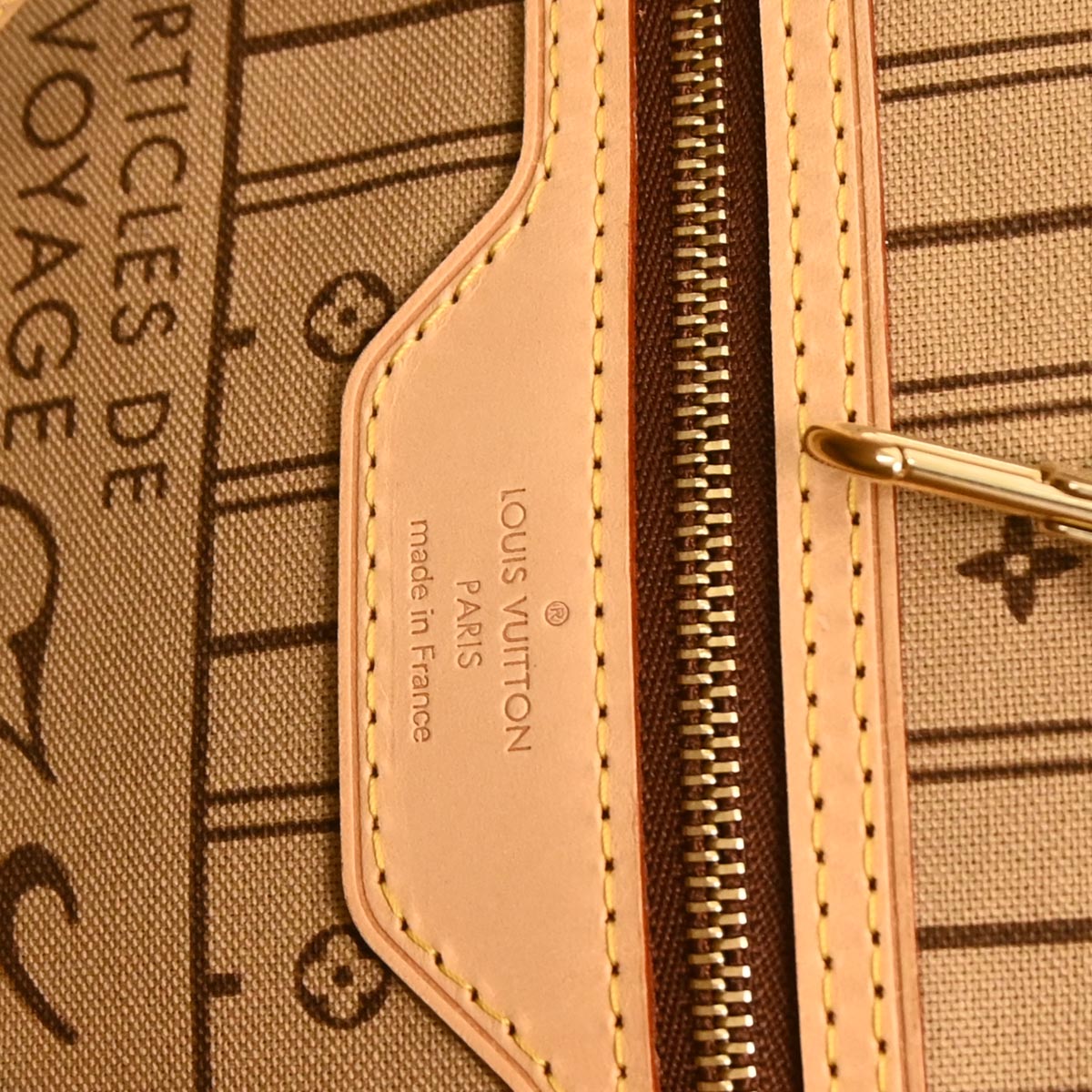 Louis Vuitton Monogram Neverfull GM Tote Bag M40157