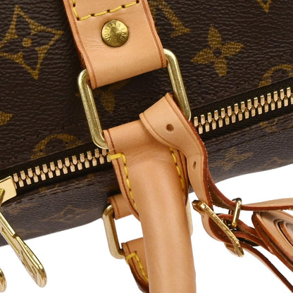 Louis Vuitton 2003 Monogram Keepall 55 Travel Handbag M41424