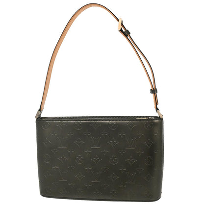 Louis Vuitton Black Monogram Mat Alston Shoulder Bag M55122