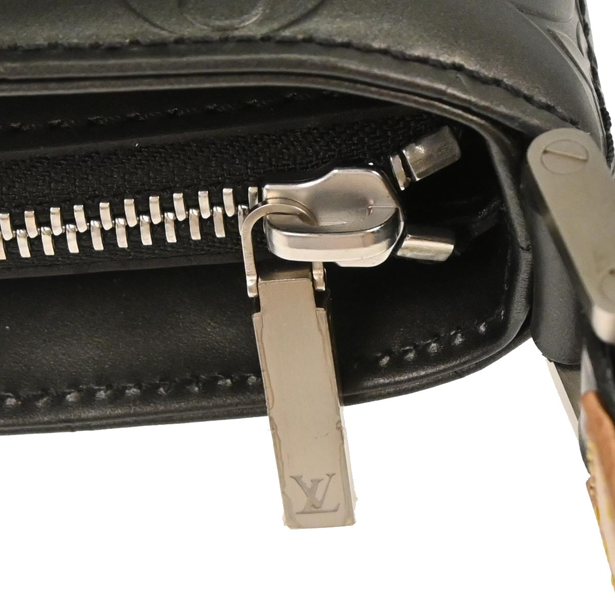 Louis Vuitton Black Monogram Mat Alston Shoulder Bag M55122