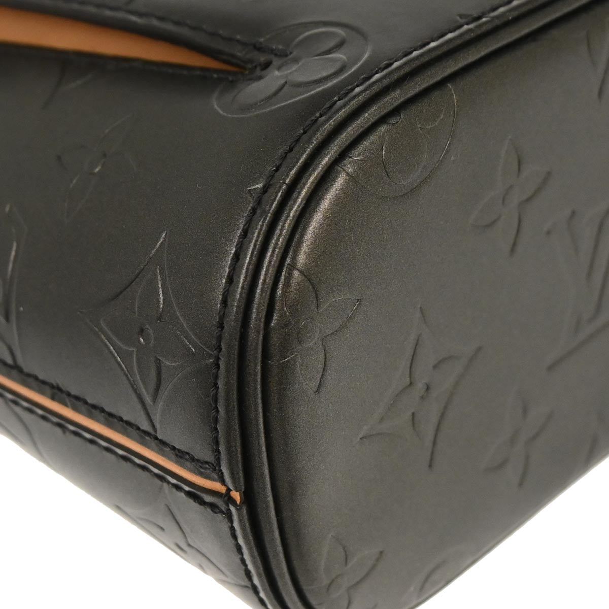 Louis Vuitton Black Monogram Mat Alston Shoulder Bag M55122