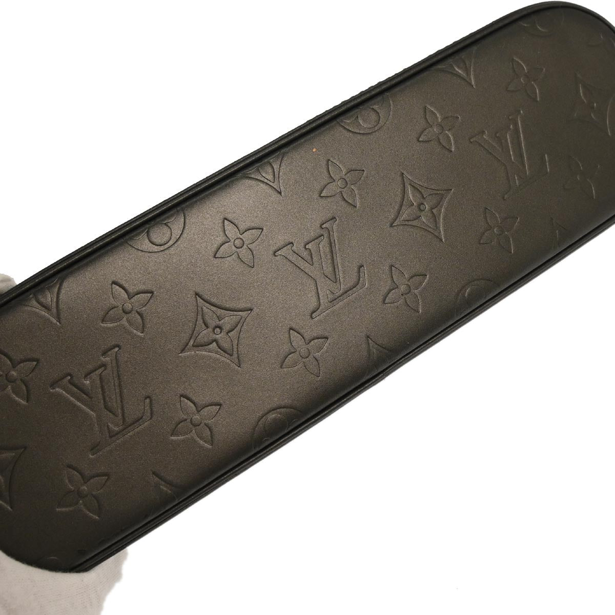 Louis Vuitton Black Monogram Mat Alston Shoulder Bag M55122