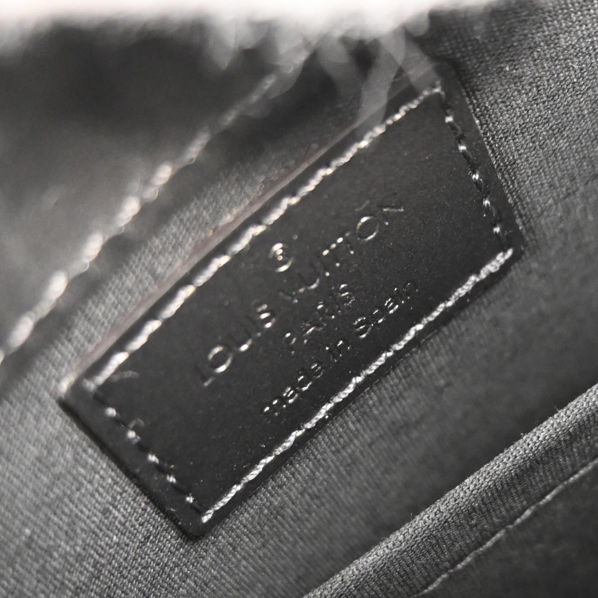 Louis Vuitton Black Monogram Mat Alston Shoulder Bag M55122