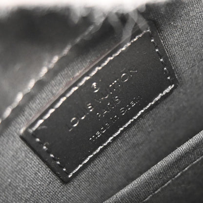 Louis Vuitton Black Monogram Mat Alston Shoulder Bag M55122