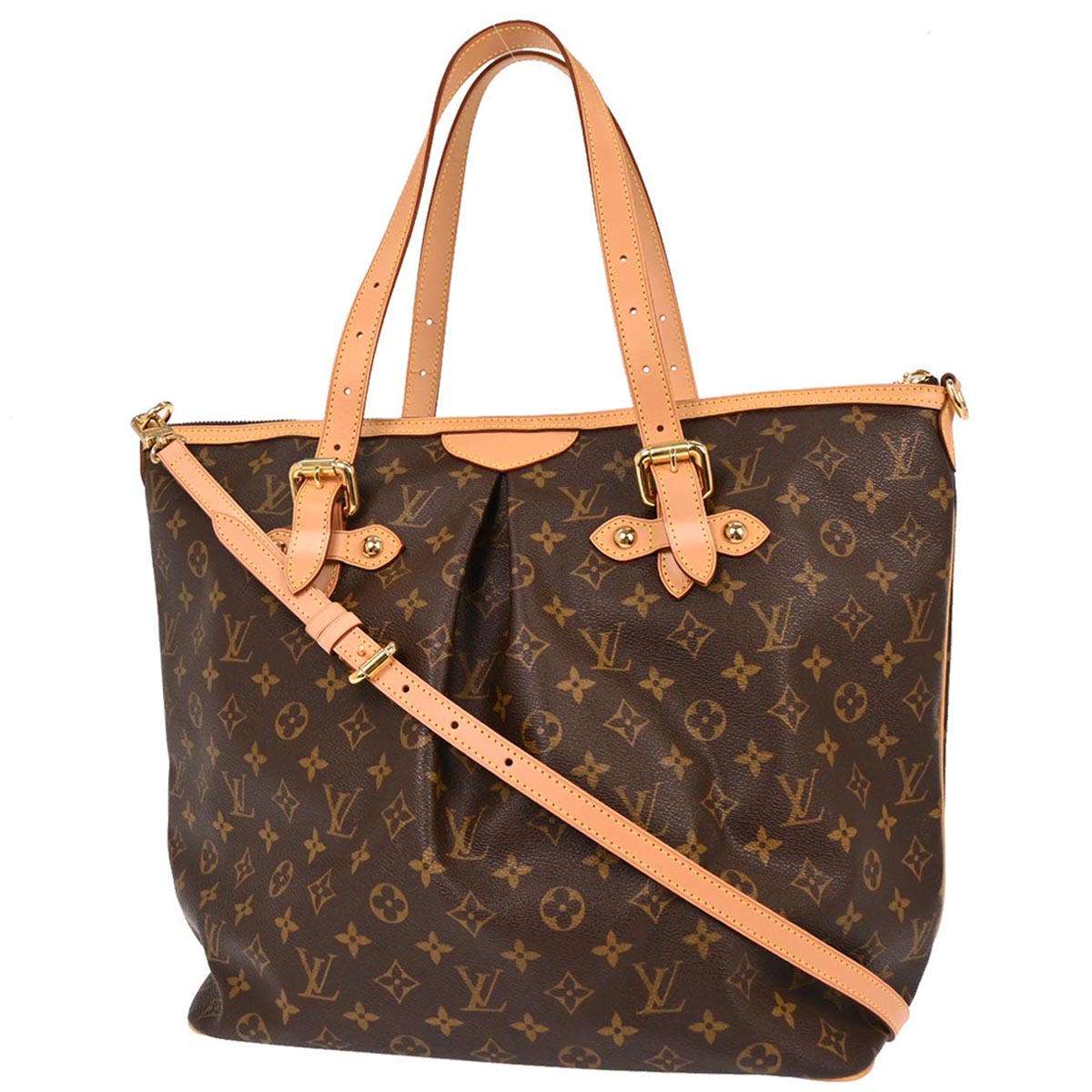 Louis Vuitton 2010 Monogram Palermo GM 2way Shoulder Tote Bag M40146