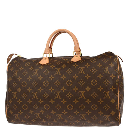 Louis Vuitton Monogram Speedy 40 Duffle Handbag M41522
