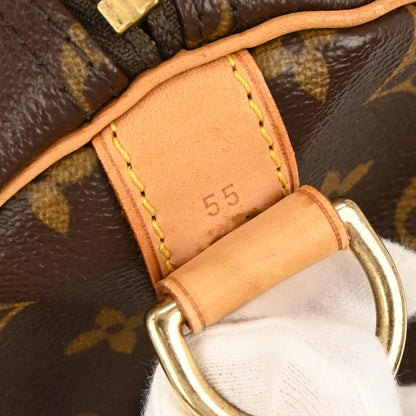 Louis Vuitton Monogram Keepall Bandouliere 55 Duffle Bag M41414