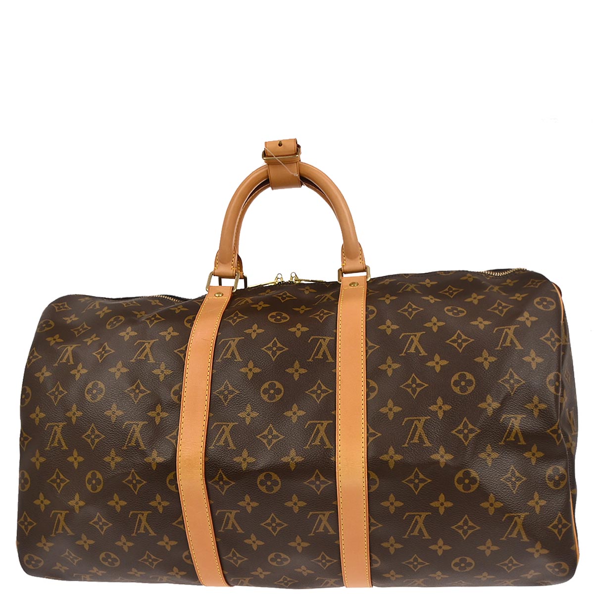 Louis Vuitton 2005 Monogram Keepall 50 Duffle Travel Handbag M41426
