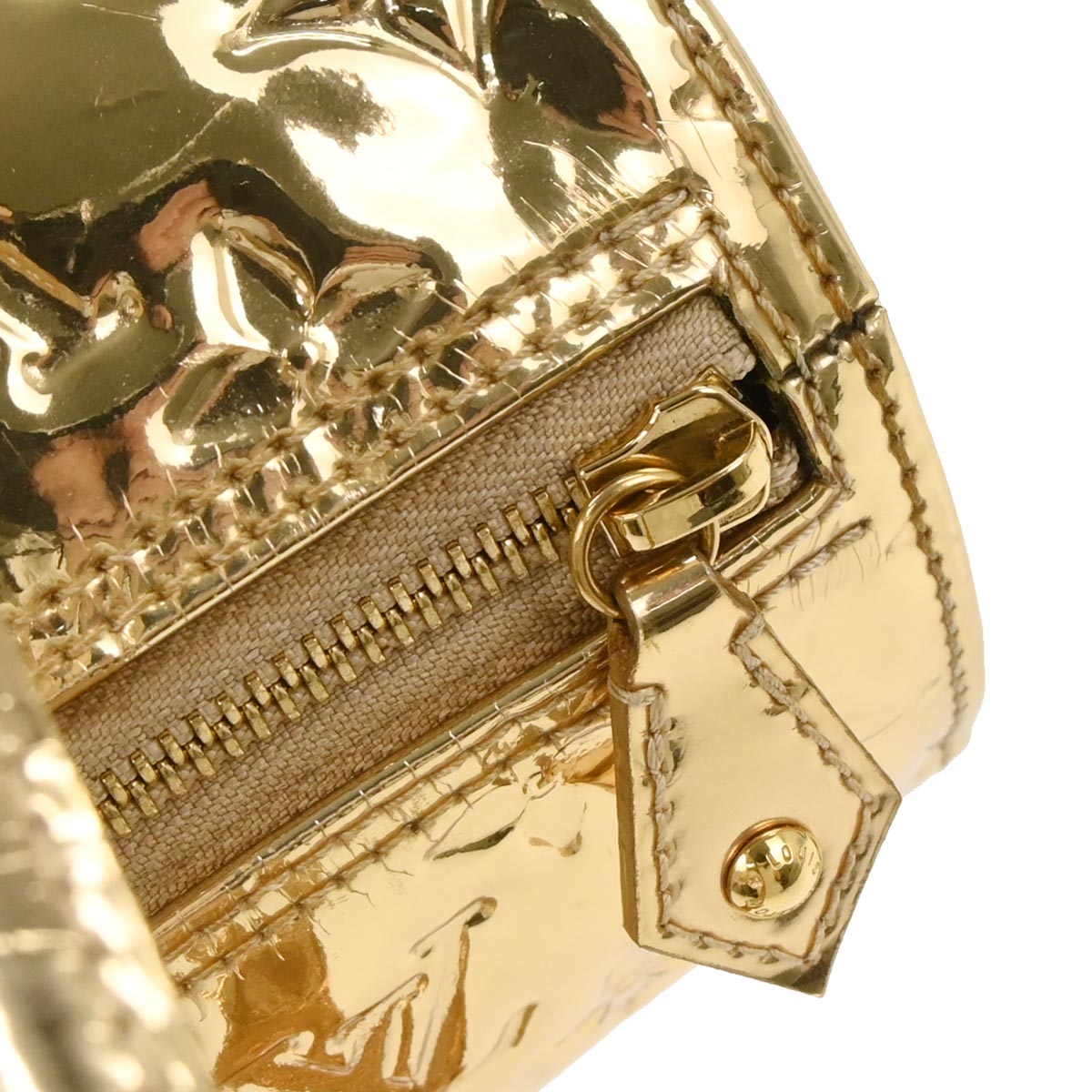 Louis Vuitton Gold Monogram Miroir Papillon Handbag M95270