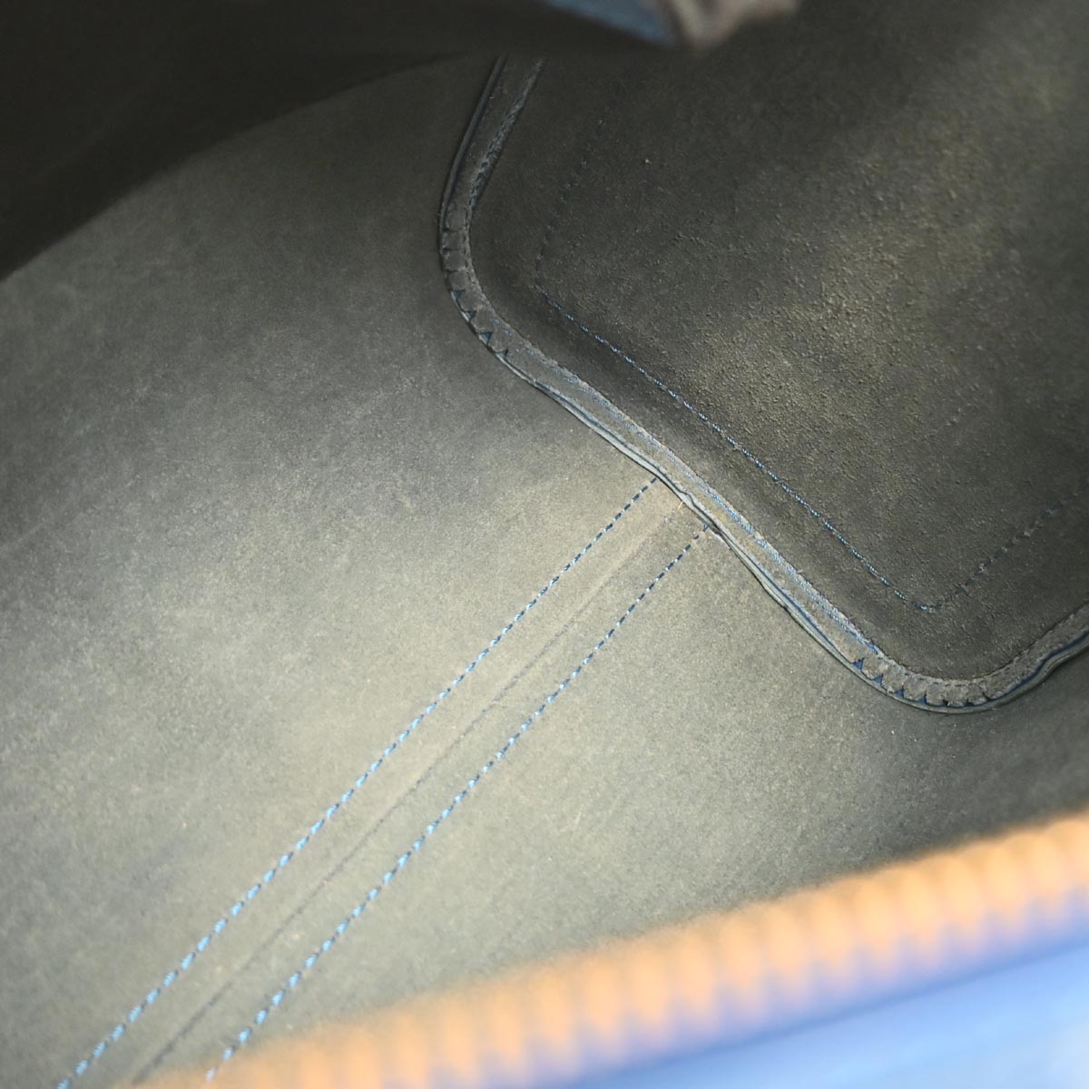 Louis Vuitton Blue Epi Speedy 25 Handbag M43015