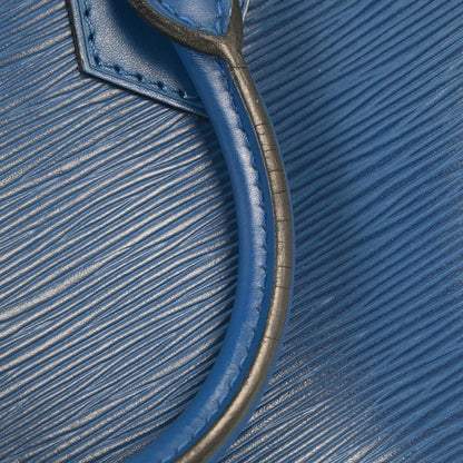 Louis Vuitton Blue Epi Speedy 25 Handbag M43015