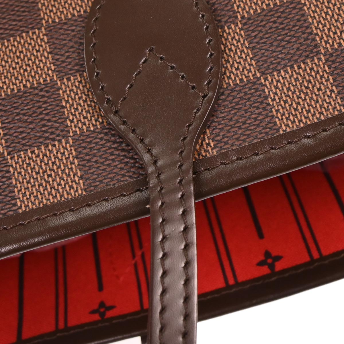 Louis Vuitton Damier Neverfull MM Shoulder Tote Bag N51105