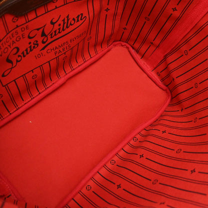 Louis Vuitton Damier Neverfull MM Shoulder Tote Bag N51105