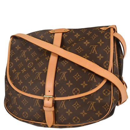 Louis Vuitton Monogram Saumur 35 Shoulder Bag M42254