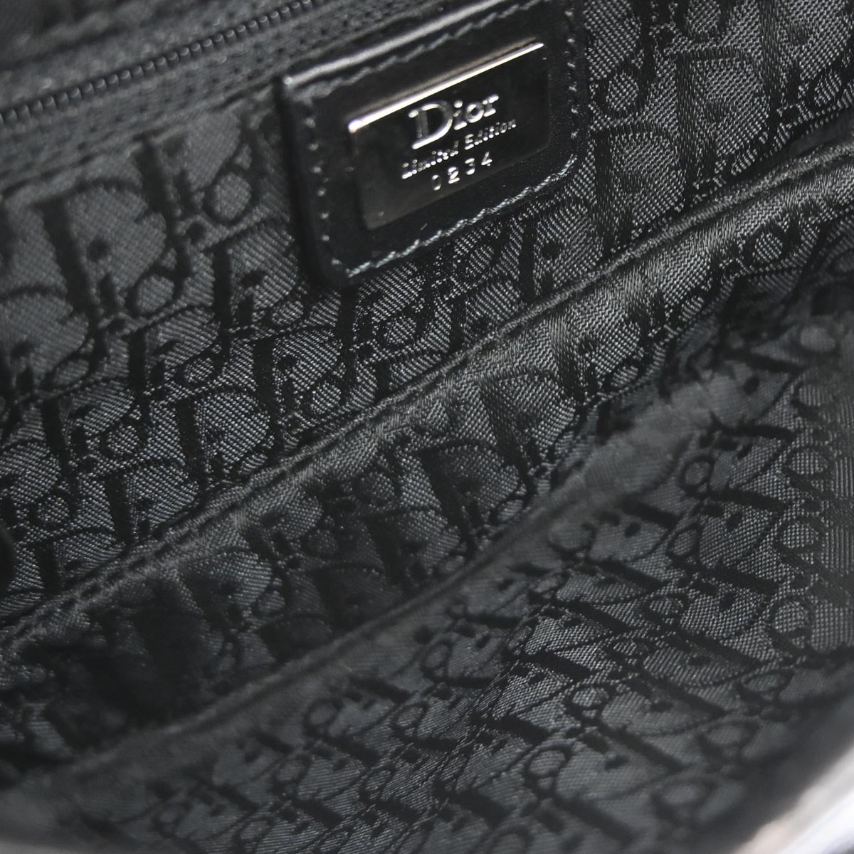 Christian Dior Beige Canvas John Galliano Saddle Handbag