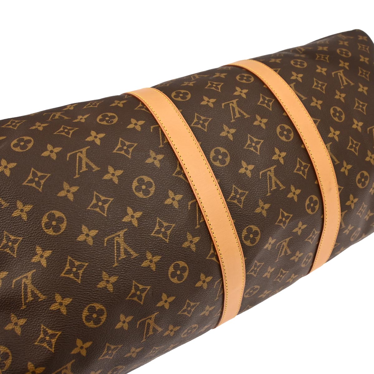 Louis Vuitton 2004 Monogram Keepall Bandouliere 55 Duffle Bag M41414