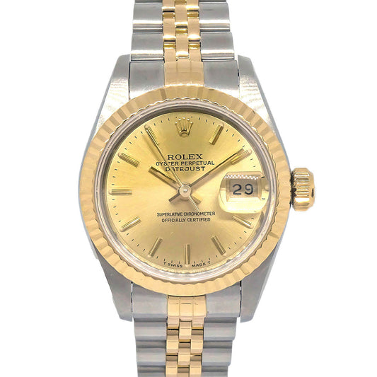 Rolex Oyster Perpetual Datejust 26mm Ref.69173 Self-winding Watch SS 18K
