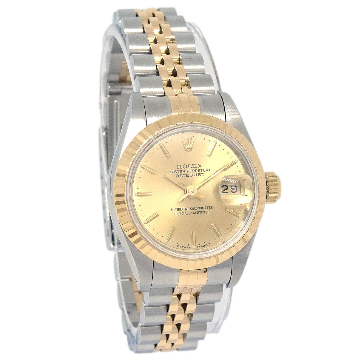 Rolex Oyster Perpetual Datejust 26mm Ref.69173 Self-winding Watch SS 18K