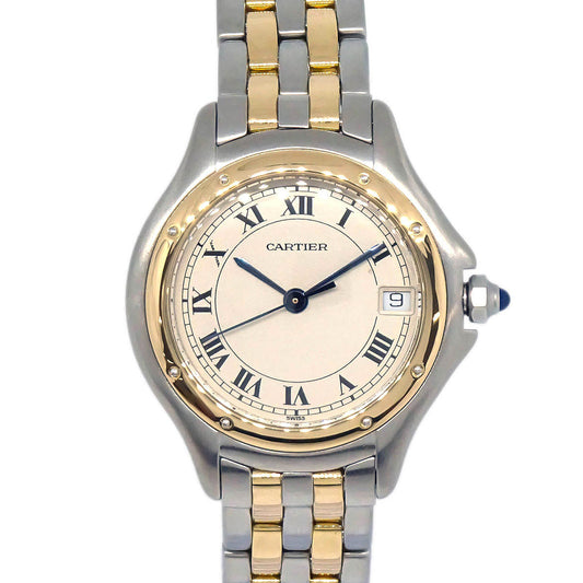 Cartier Panthere Cougar Ref.187906 Quartz Watch 18KYG SS