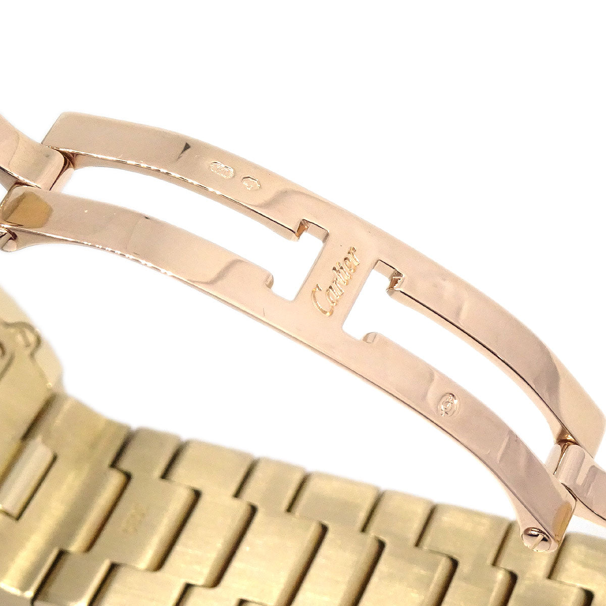 Cartier Baignoire LM Ref.WB520003 Self-winding Watch 18KYG