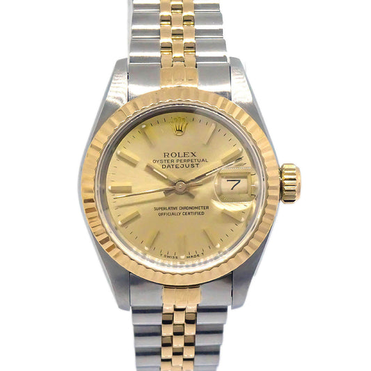 Rolex Oyster Perpetual Datejust 26mm Ref.69173 Self-winding Watch SS 18K
