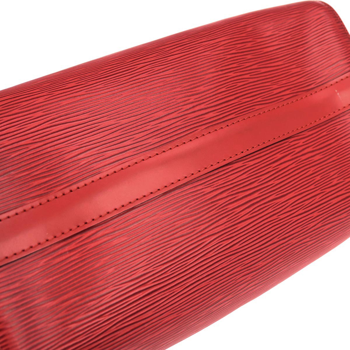 Louis Vuitton 1995 Red Epi Speedy 25 Handbag M43017
