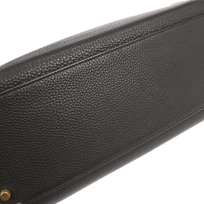 Hermes Black Togo Kelly 35 Retourne 2way Shoulder Handbag