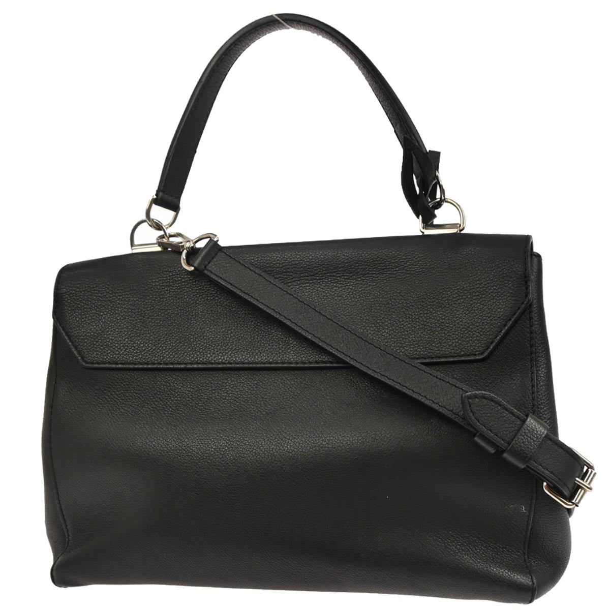 Louis Vuitton 2015 Black Cartable Lockme II 2way Shoulder Handbag M50250