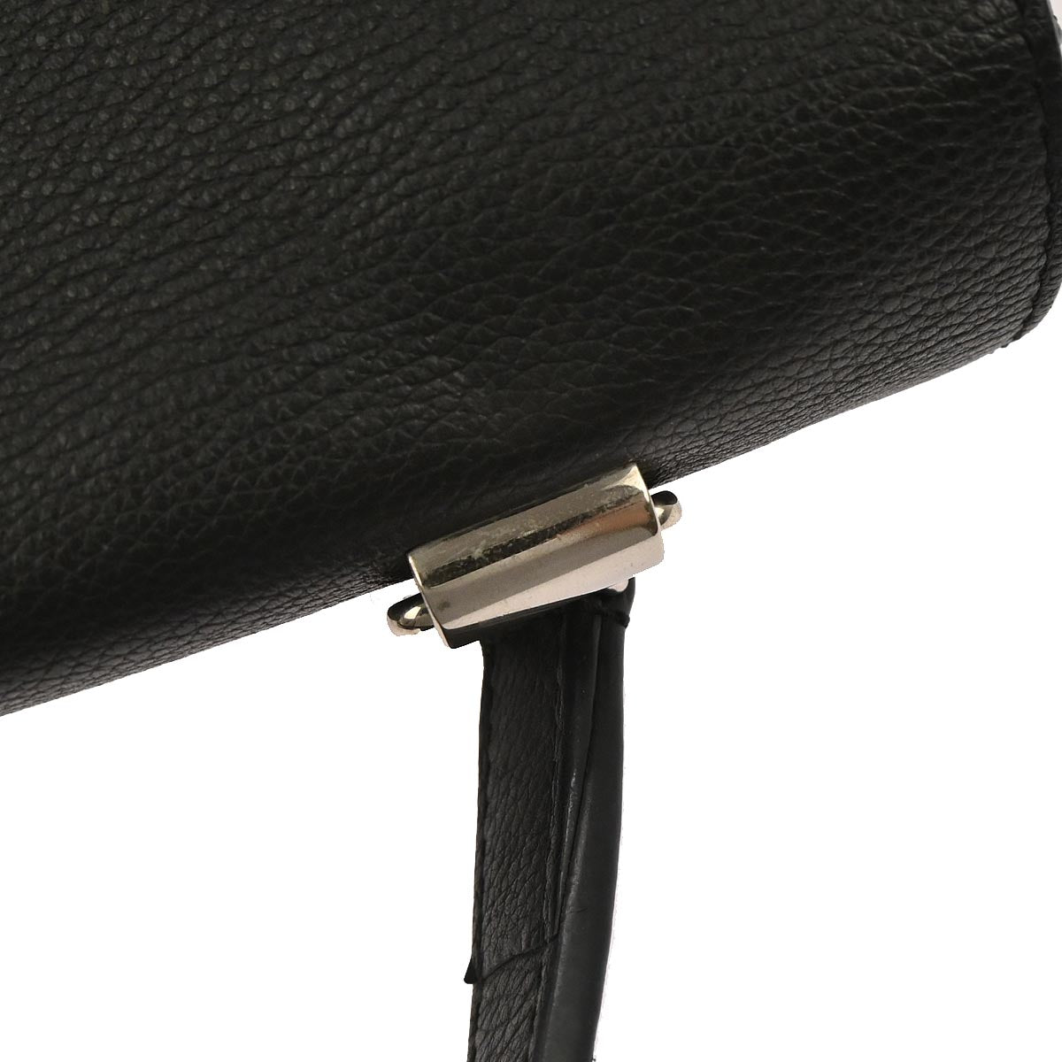 Louis Vuitton 2015 Black Cartable Lockme II 2way Shoulder Handbag M50250