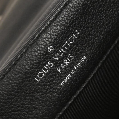 Louis Vuitton 2015 Black Cartable Lockme II 2way Shoulder Handbag M50250