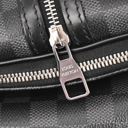 Louis Vuitton Black Damier Graphite Michael Backpack N58024