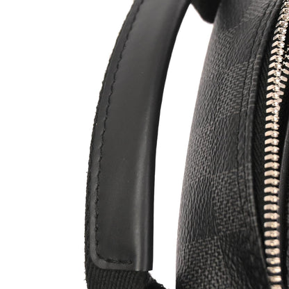 Louis Vuitton Black Damier Graphite Michael Backpack N58024