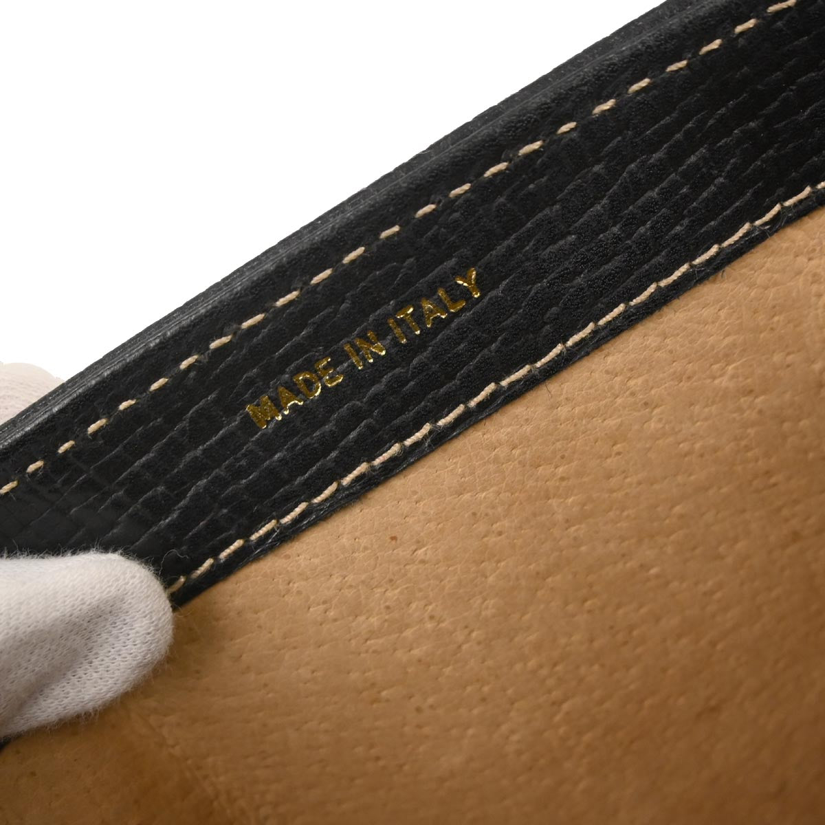 Loewe Black Leather Shoulder Bag