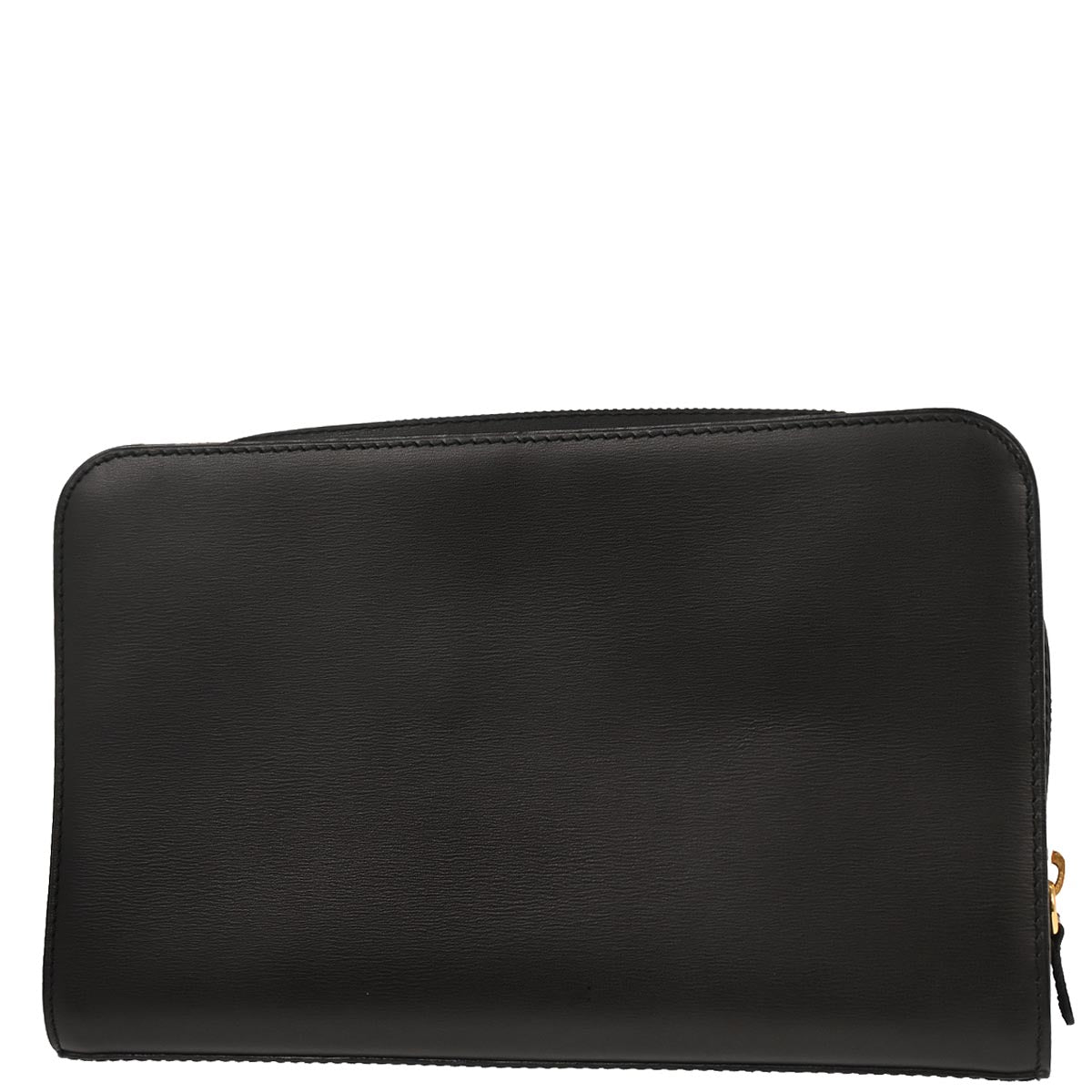 Cartier Black Leather Clutch Bag